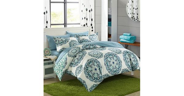 chic home brooklyn duvet set plu