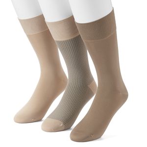 Men's Marc Anthony 3-pack Microfiber Dress Socks