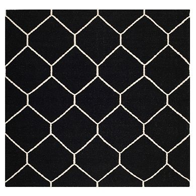 Safavieh Dhurries Netting Handwoven Flatweave Wool Rug