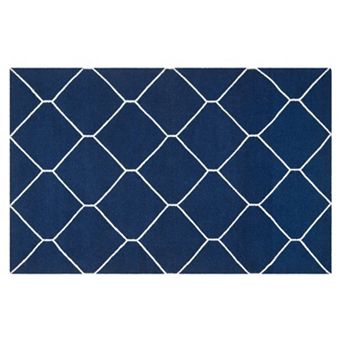 Safavieh Dhurries Netting Handwoven Flatweave Wool Rug