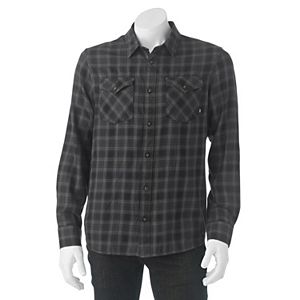 Men's Vans Plaid Woven Button-Down Shirt