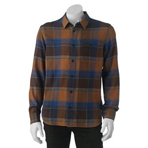 Men's Vans Plaid Woven Button-Down Shirt