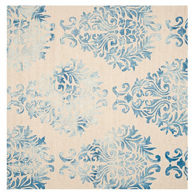 Safavieh Dylan Damask Dip-Dyed Wool Rug