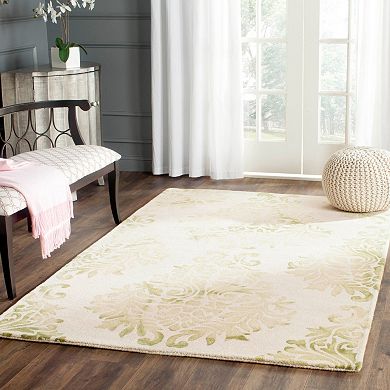 Safavieh Dylan Damask Dip-Dyed Wool Rug