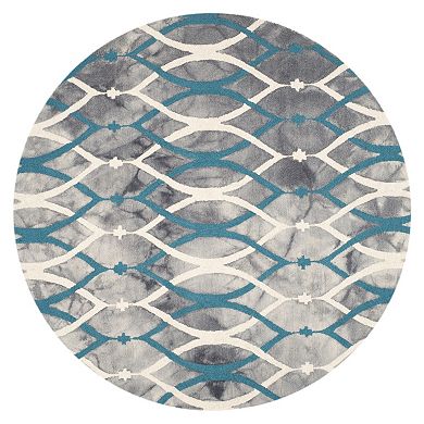 Safavieh Haven Geometric Dip-Dyed Wool Rug