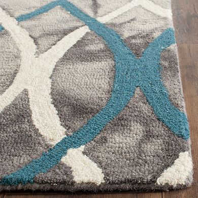 Safavieh Haven Geometric Dip-Dyed Wool Rug