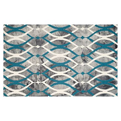 Safavieh Haven Geometric Dip-Dyed Wool Rug