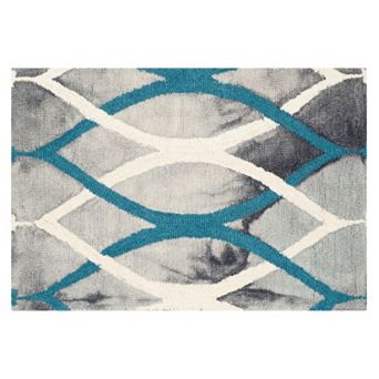 Safavieh Haven Geometric Dip-Dyed Wool Rug