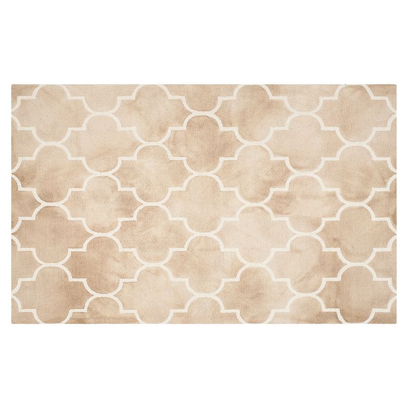 Safavieh Ravi Quatrefoil Dip-Dyed Wool Rug, Multicolor, 5X8 Ft