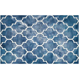 Safavieh Ravi Quatrefoil Dip-Dyed Wool Rug