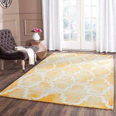 Safavieh Sebastian Scroll Dip-Dyed Wool Rug