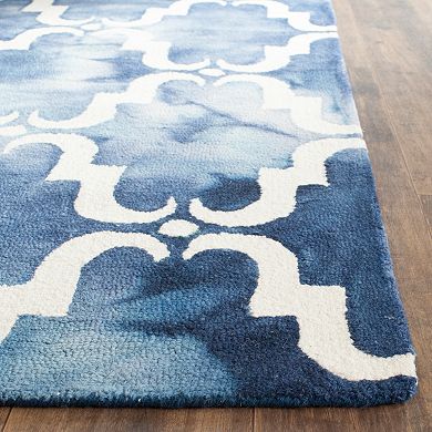 Safavieh Sebastian Scroll Dip-Dyed Wool Rug