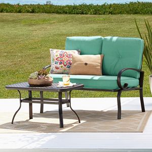 SONOMA Goods for Life™ Claremont Patio Loveseat & Coffee Table 2-piece Set