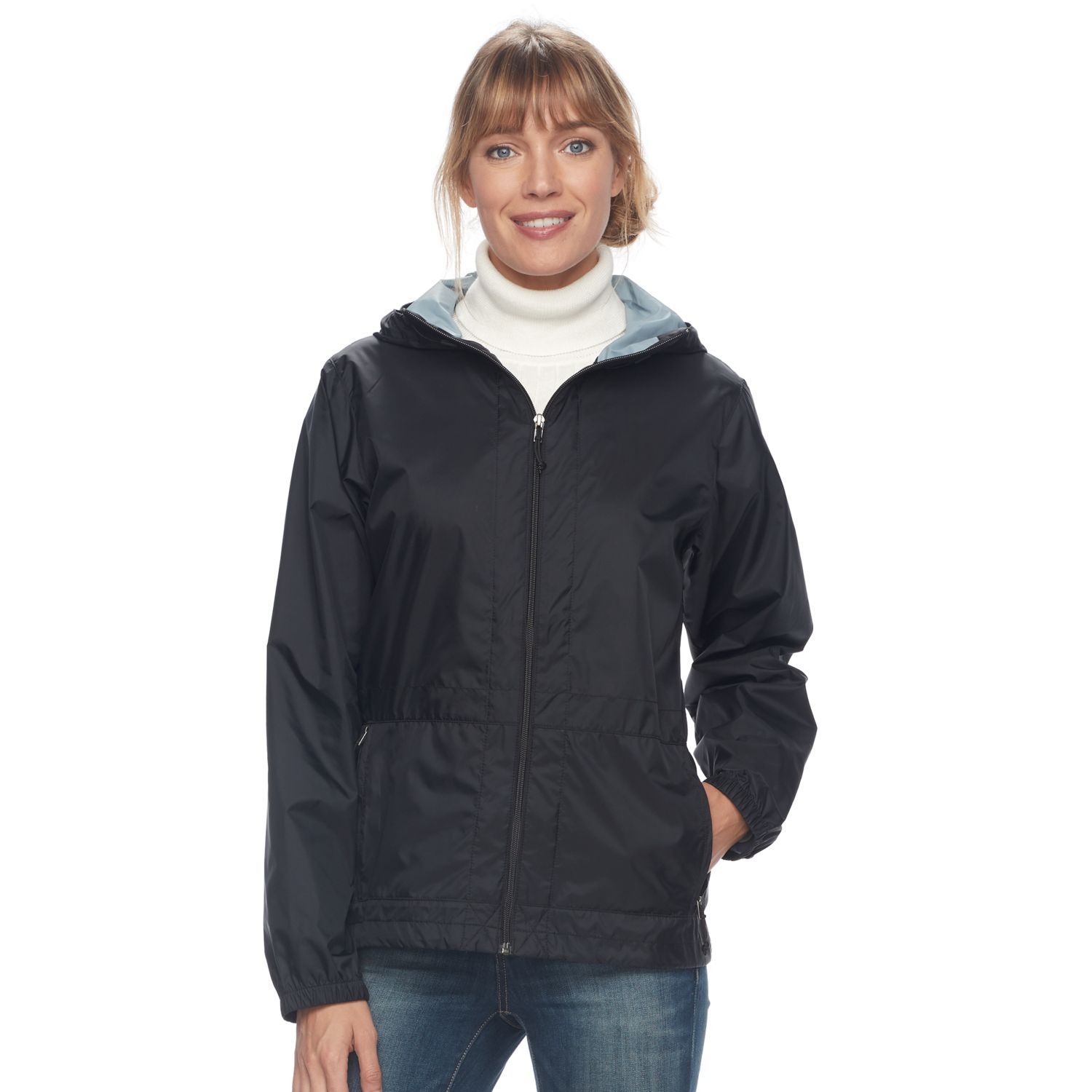 women's columbia rain to fame hooded rain jacket