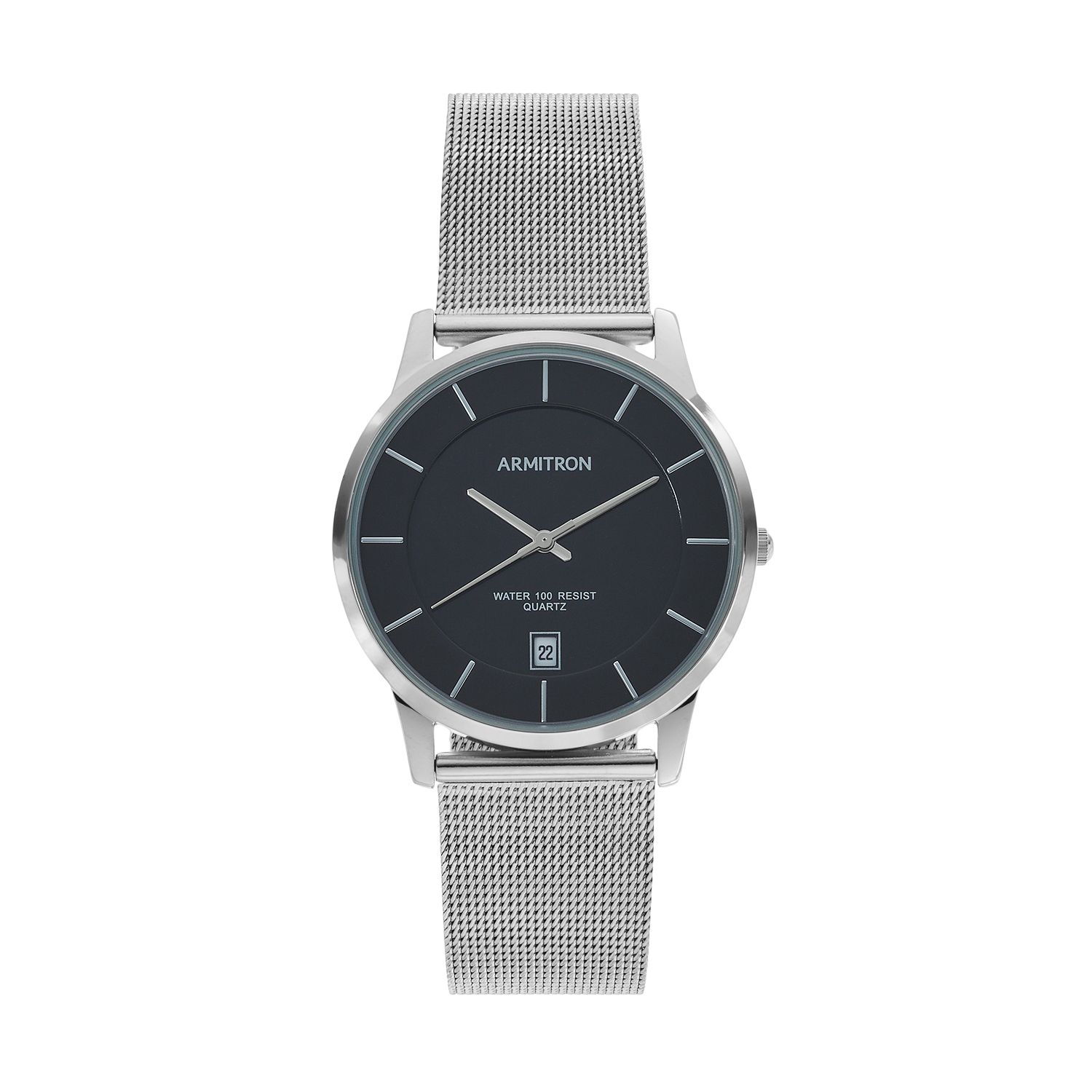 armitron watch water 100 resist quartz