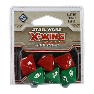 Star Wars X-Wing Miniatures Game Dice Pack by Fantasy Flight Games