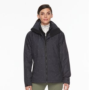 Women's Columbia Crystal Slope Hooded 3-in-1 Systems Jacket
