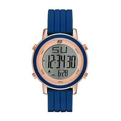 Skechers Women s Westport Silicone Strap Chronograph Watch