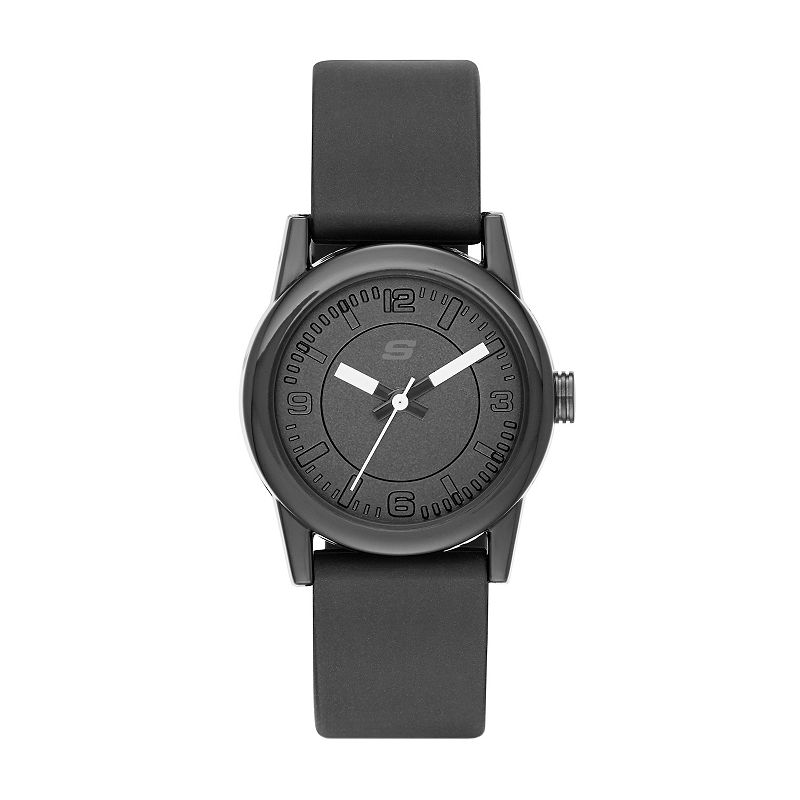 Skechers Rosencrans Mini Silicone Watch, Women's, Size: Small, Black