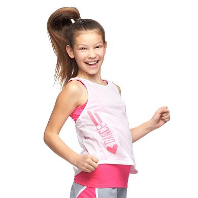Girls 7-16 & Plus Size SO® Solid Double-Layer Tank Top