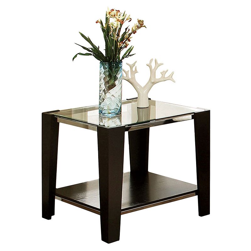 Newman End Table, Brown