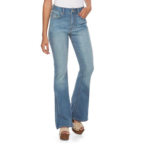 Juniors' Mudd® High-Waisted Flare Jeans