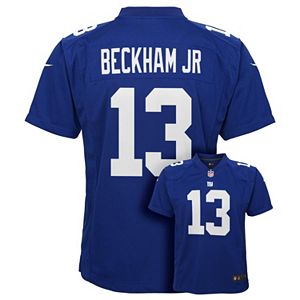 Boys 8-20 Nike New York Giants Odell Beckham Jr. Game NFL Replica Jersey