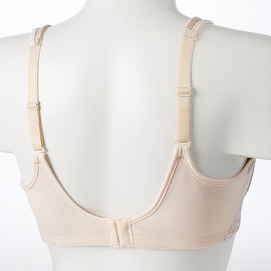Bali Bra: Satin Tracings Full-Figure Lace Minimizer Bra 3446