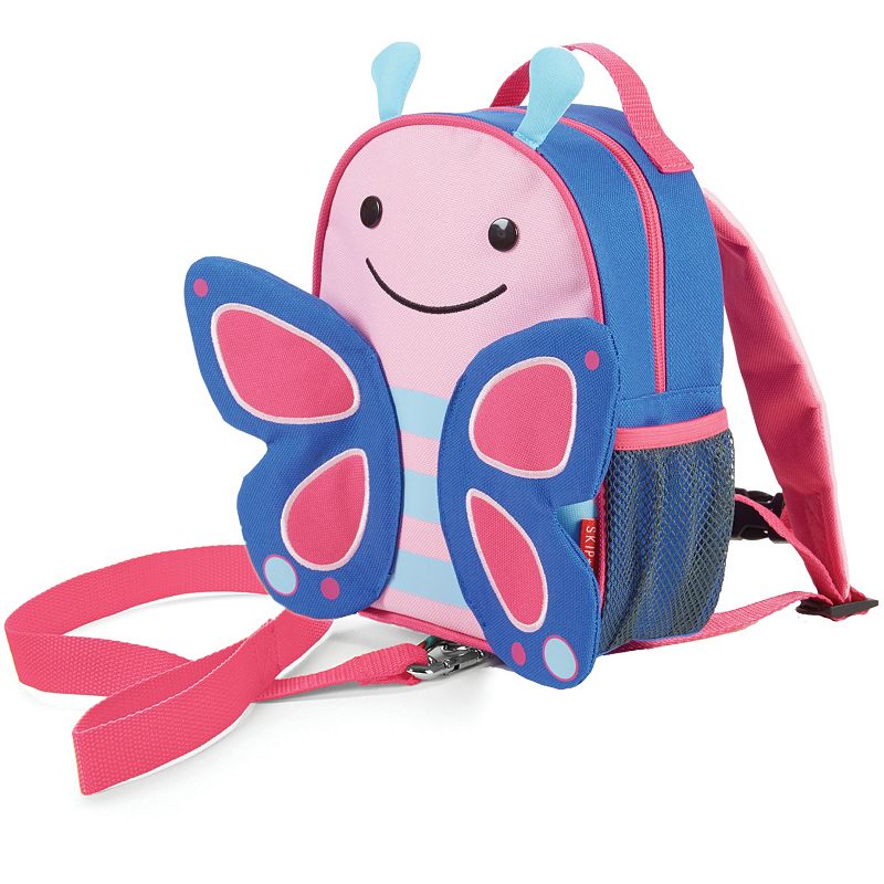 Skip Hop Zoo Safety Harness & Mini Backpack Set, Pink