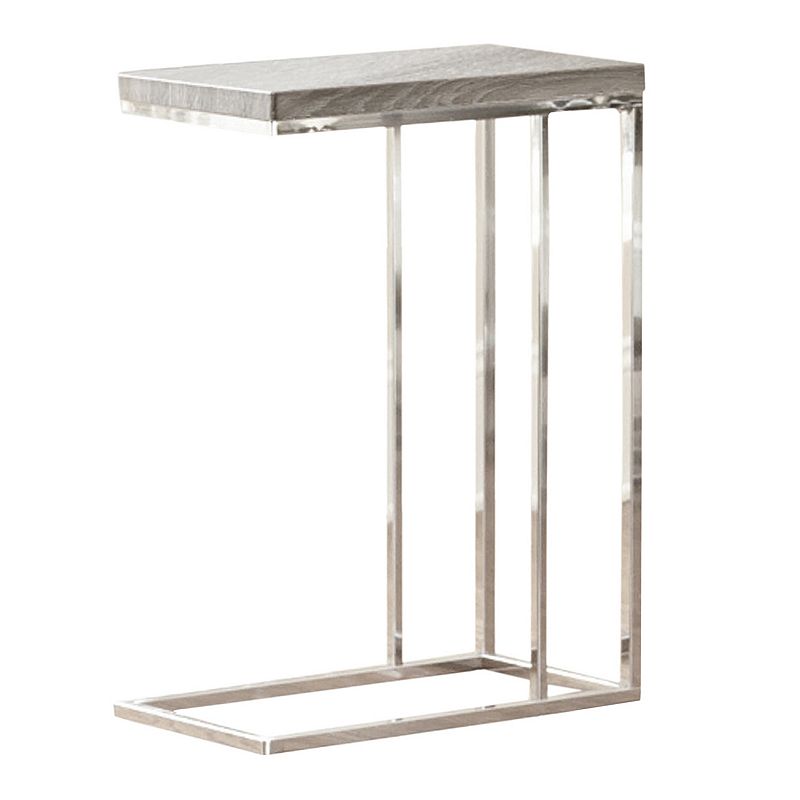 Lucia Chairside End Table, Grey