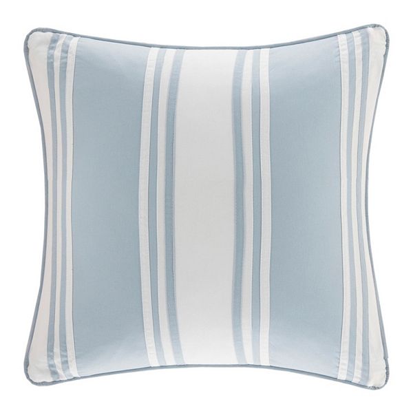 Harbor House Crystal Beach Pieced Square Throw Pillow