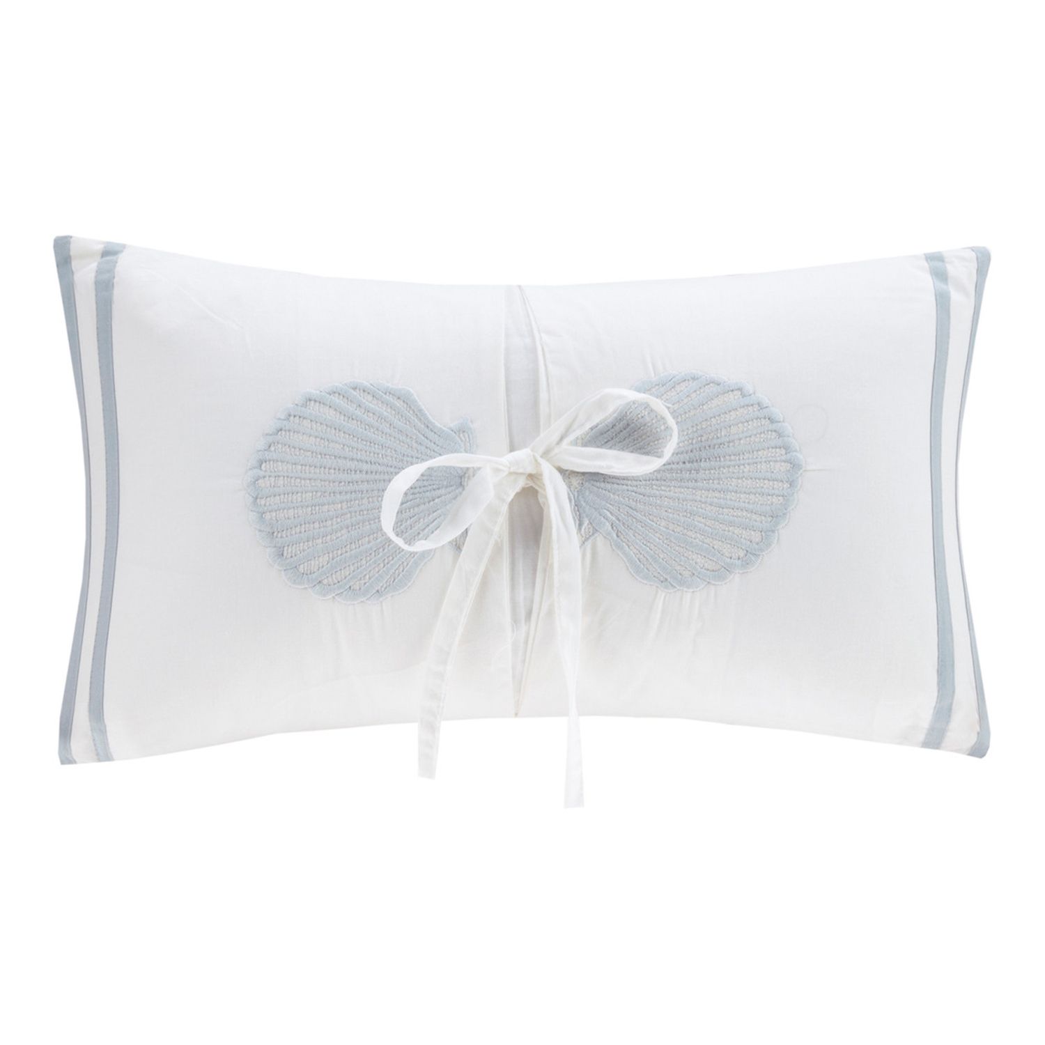 Image for Harbor House Crystal Beach Embroidered Shell Oblong Throw Pillow at Kohl's.