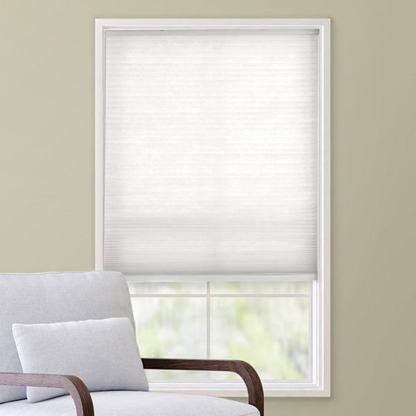 Custom Cut to Order Cordless Cellular Shade - 48'' Length - Frost (68.5" WIDE)