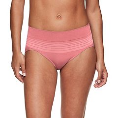 3-pack Blissful Benefits by Warner's Ultra Soft Hipster Lace Waist Panties  XXL/9 for sale online
