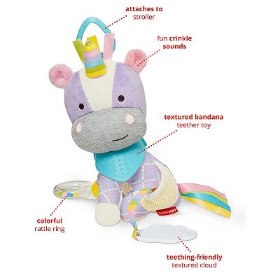Skip Hop Bandana Buddies Activity Teether Rattle
