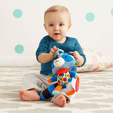 Skip Hop Bandana Buddies Activity Teether Rattle  