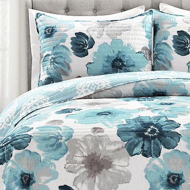 Lush Decor Leah Quilt Set