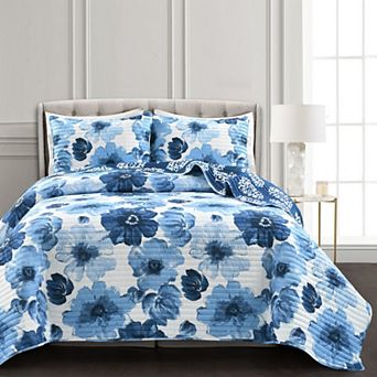 Lush Decor Leah Quilt Set