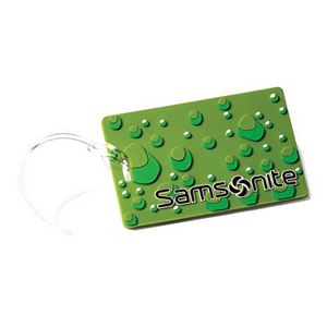 Samsonite Green Bubble Luggage ID Tag
