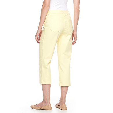 Women's Croft & Barrow® Classic Capri Jeans
