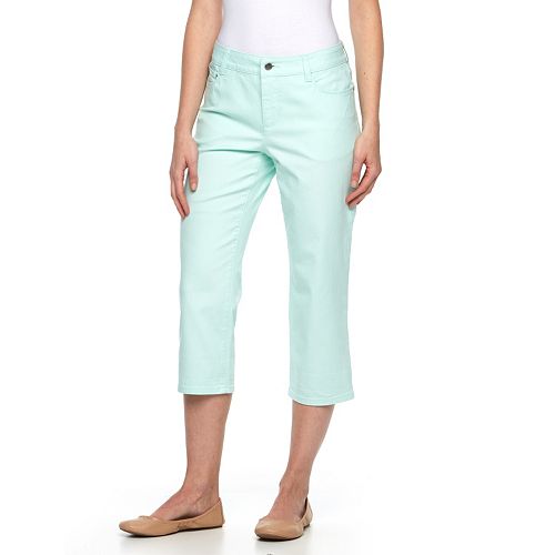 Women's Croft & Barrow® Classic Capri Jeans