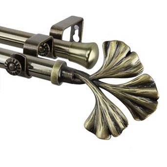 Rod Desyne Fortune Adjustable Double Curtain Rod
