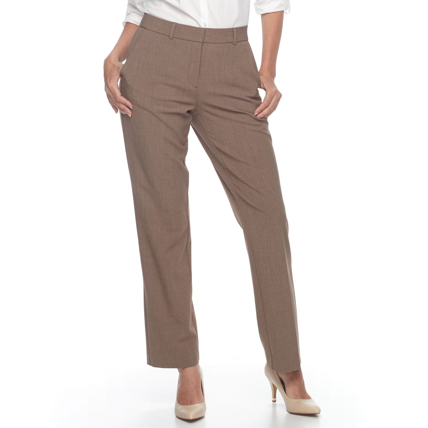 high waisted dress pants petite
