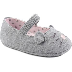 Baby Girl Wee Kids Mouse Slip-On Crib Shoes