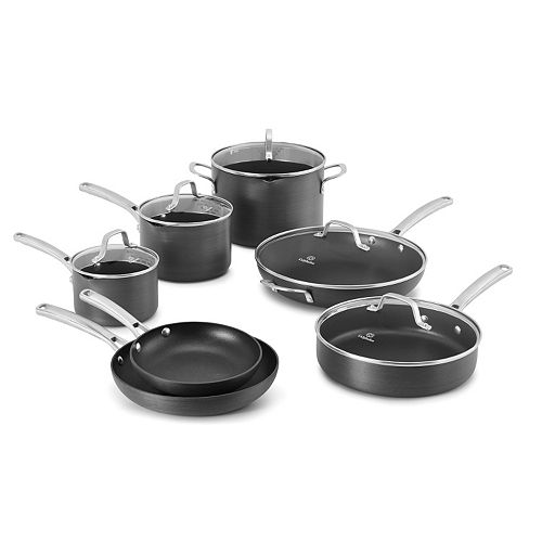 Calphalon Classic 12 Pc Hard Anodized Nonstick Aluminum