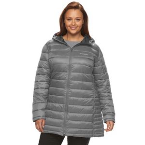 Plus Size Columbia Frosted Ice Hooded Puffer Jacket