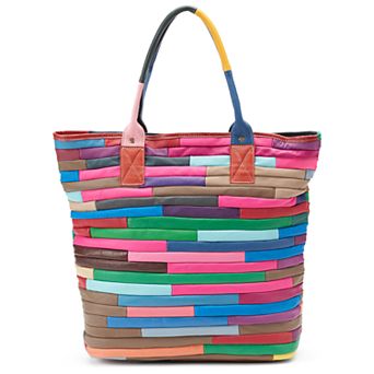 AmeriLeather Rozaly Leather Tote