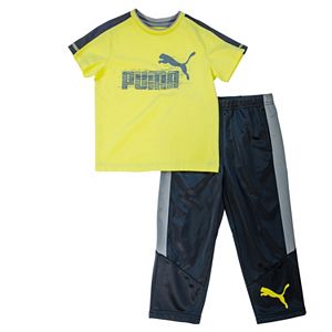 Toddler Boy PUMA Tee & Pants Set