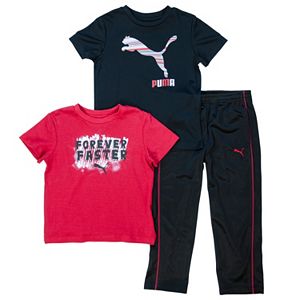 Toddler Boy PUMA Tee & Pants Set