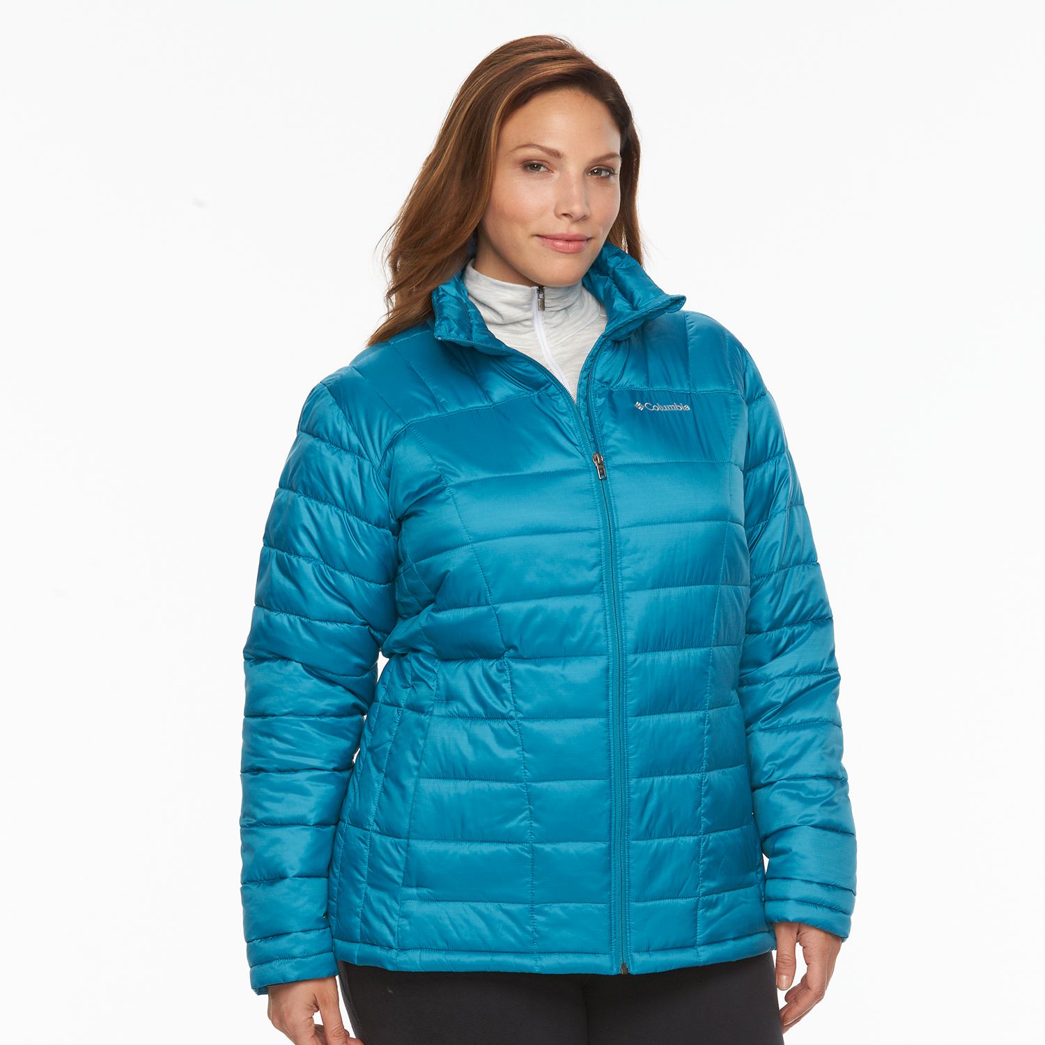 women's plus size columbia puffer jacket